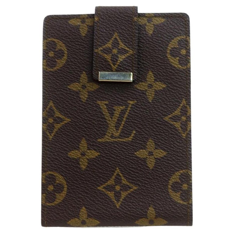 Louis Vuitton Brown Monogam Flap Ultra Rare Limited Vintage 872594 Wallet For Sale