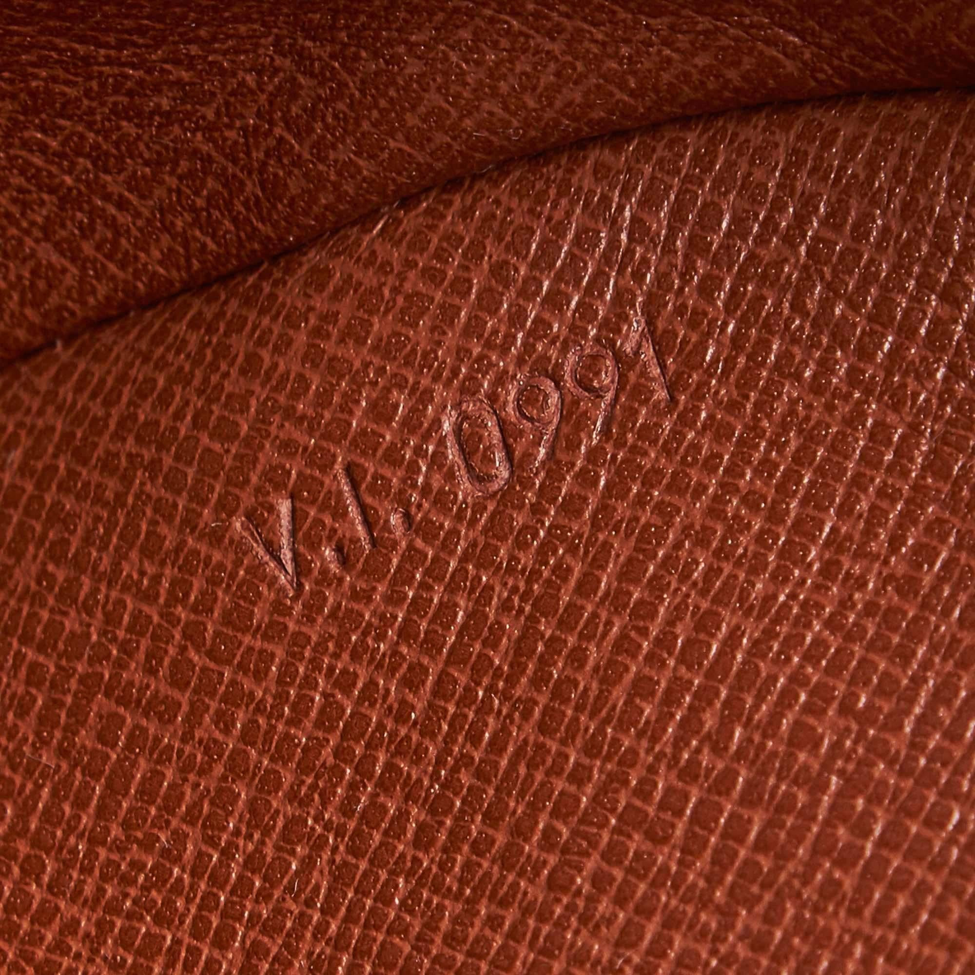 Louis Vuitton Brown Monogram Alize 2 Poches 2