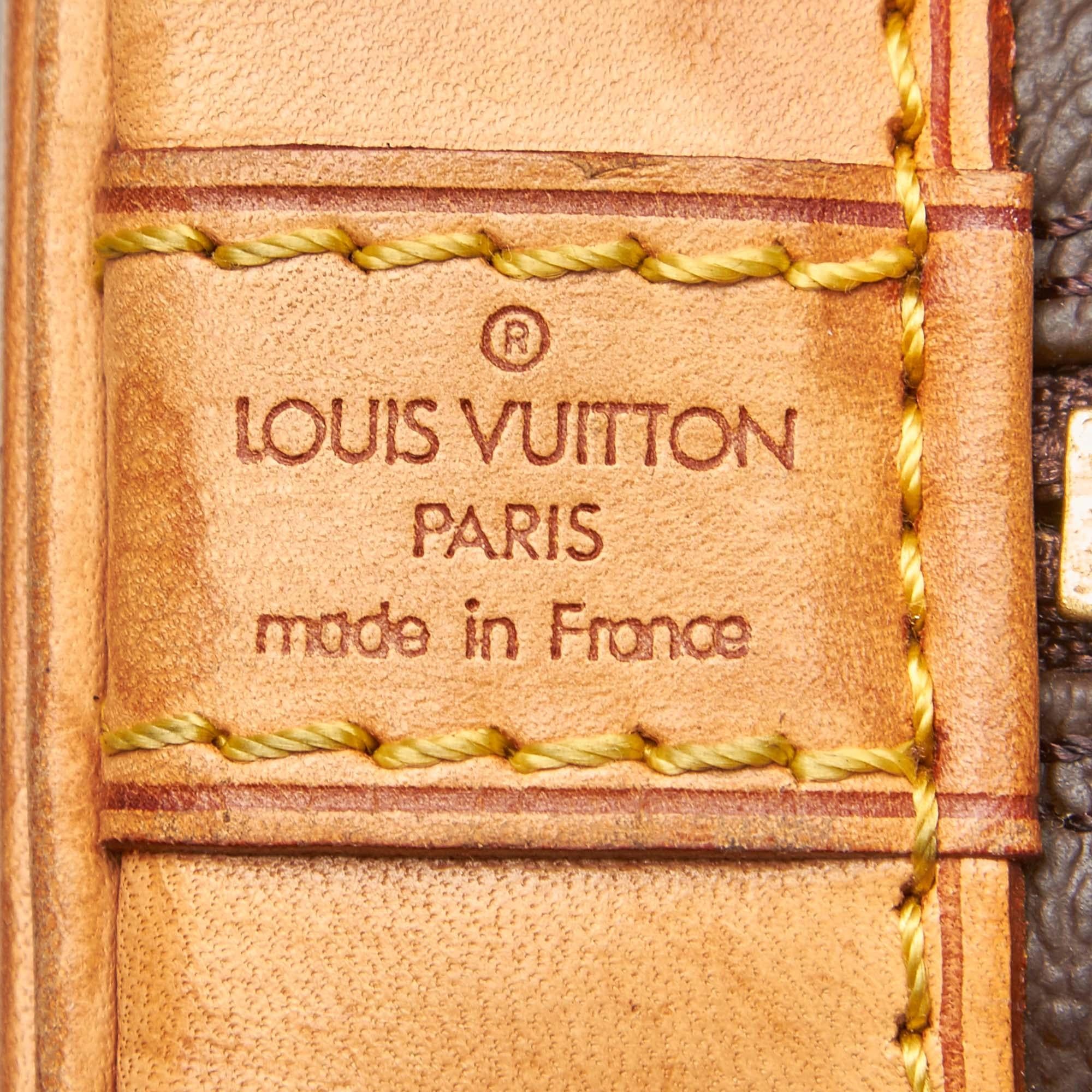 Louis Vuitton Brown Monogram Alma PM For Sale 2