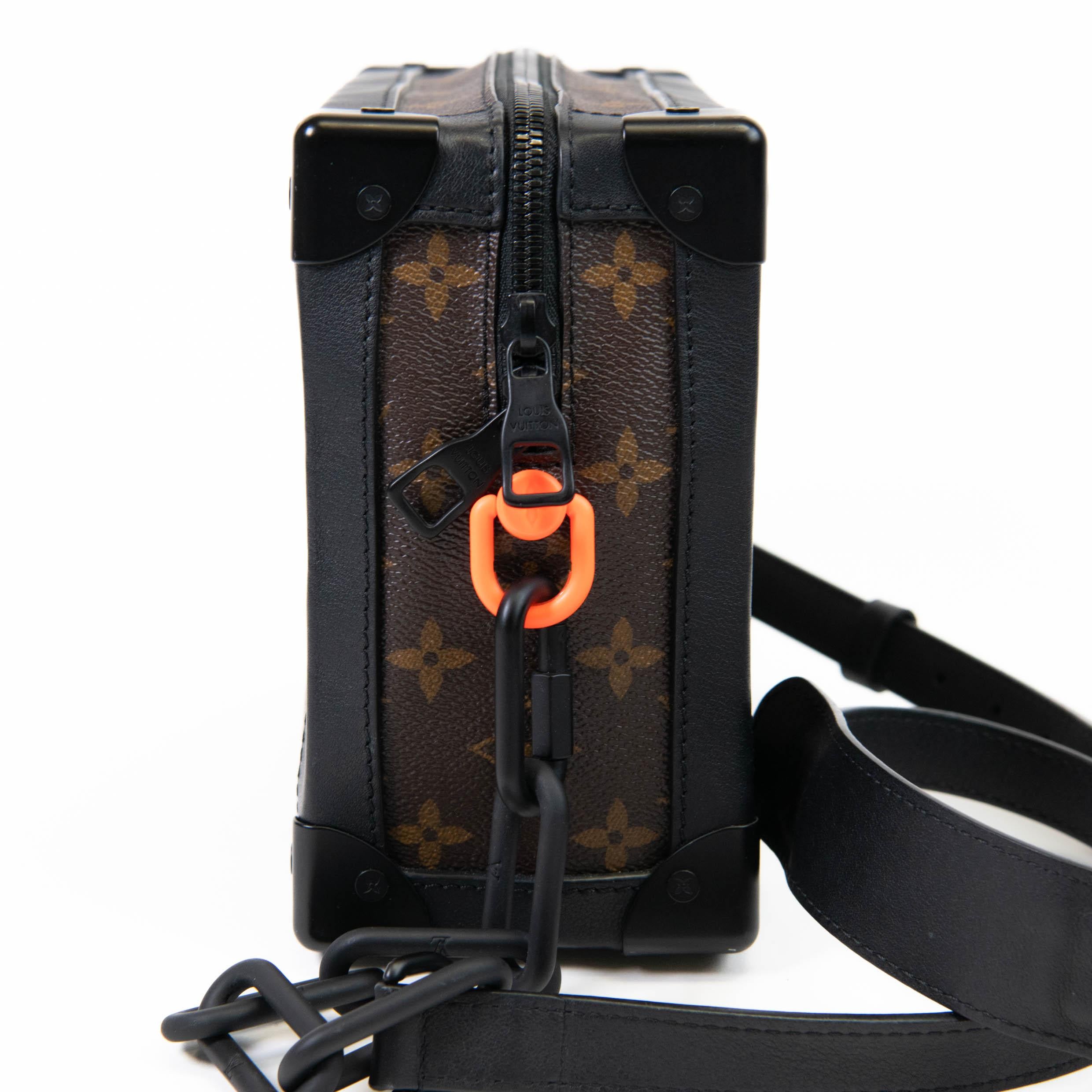 Women's or Men's Louis Vuitton Brown Monogram and Black Trim Solar Ray Soft Trunk