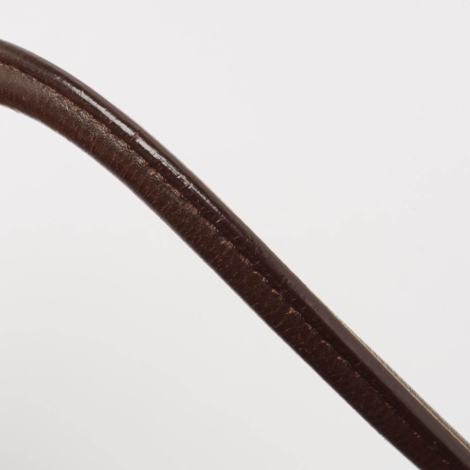 Louis Vuitton Brown Monogram Antheia Suede Ixia MM Bag For Sale 2