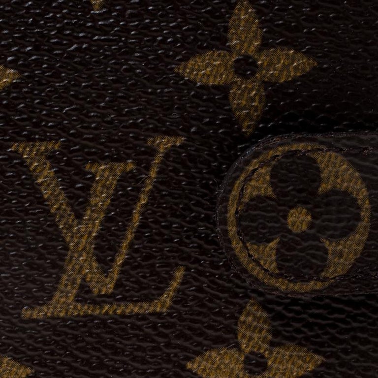 Louis Vuitton Brown Monogram Bifold Wallet For Sale at 1stDibs