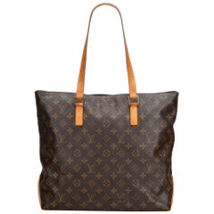 Louis Vuitton Brown Monogram Cabas Mezzo