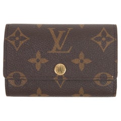 Louis Vuitton Brown Monogram Canvas 6 Key Multicles Holder