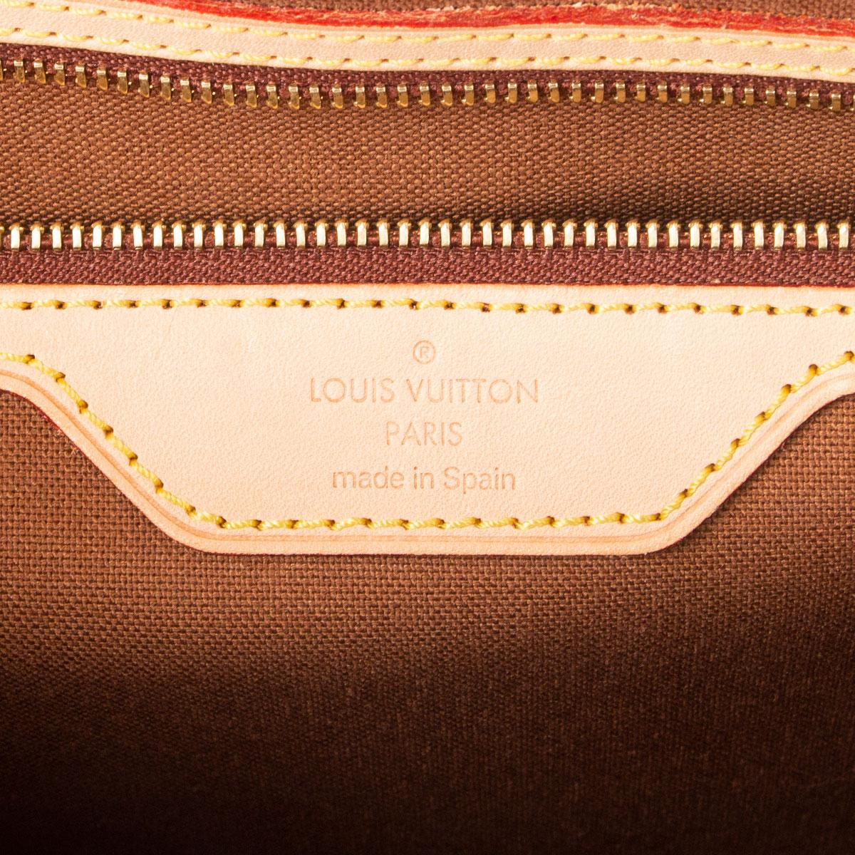 LOUIS VUITTON brown Monogram Canvas ABBESSES Messenger Bag In Excellent Condition In Zürich, CH