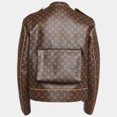 Louis Vuitton Brown Monogram Canvas Admiral Jacket L