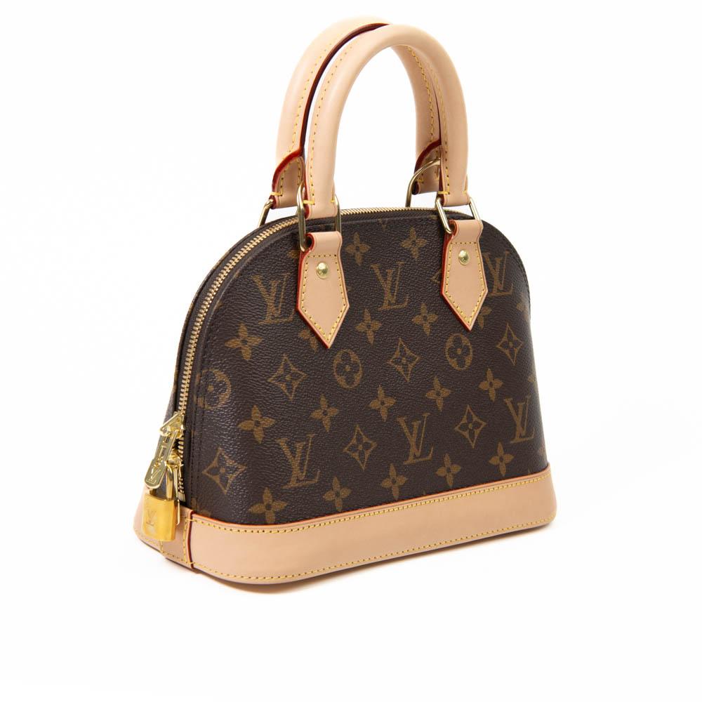 Louis Vuitton Brown Monogram Canvas Alma BB Crossbody 6