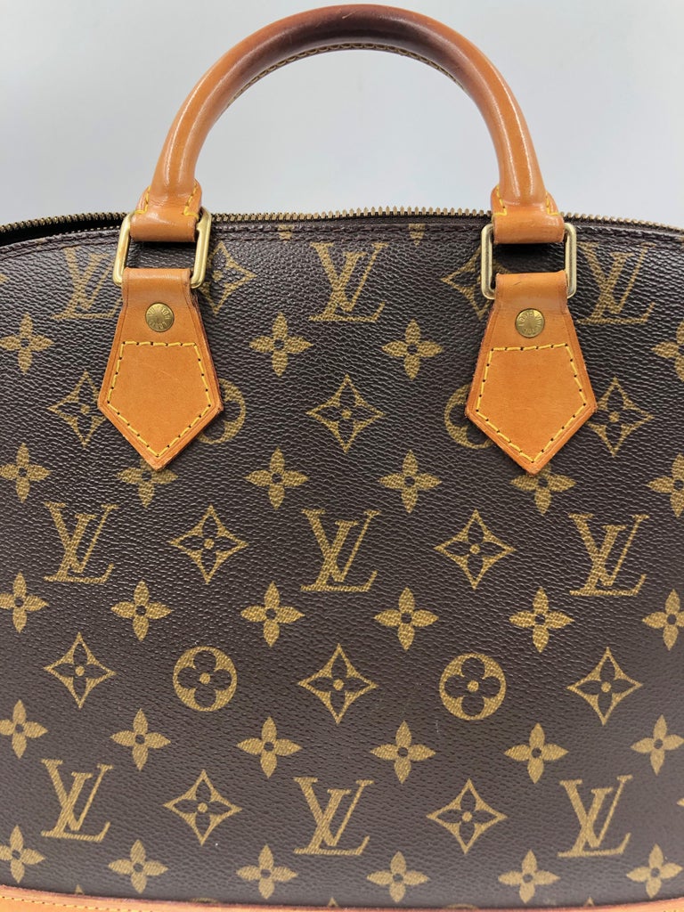 Louis Vuitton Brown Monogram Canvas Alma Bag At 1stdibs