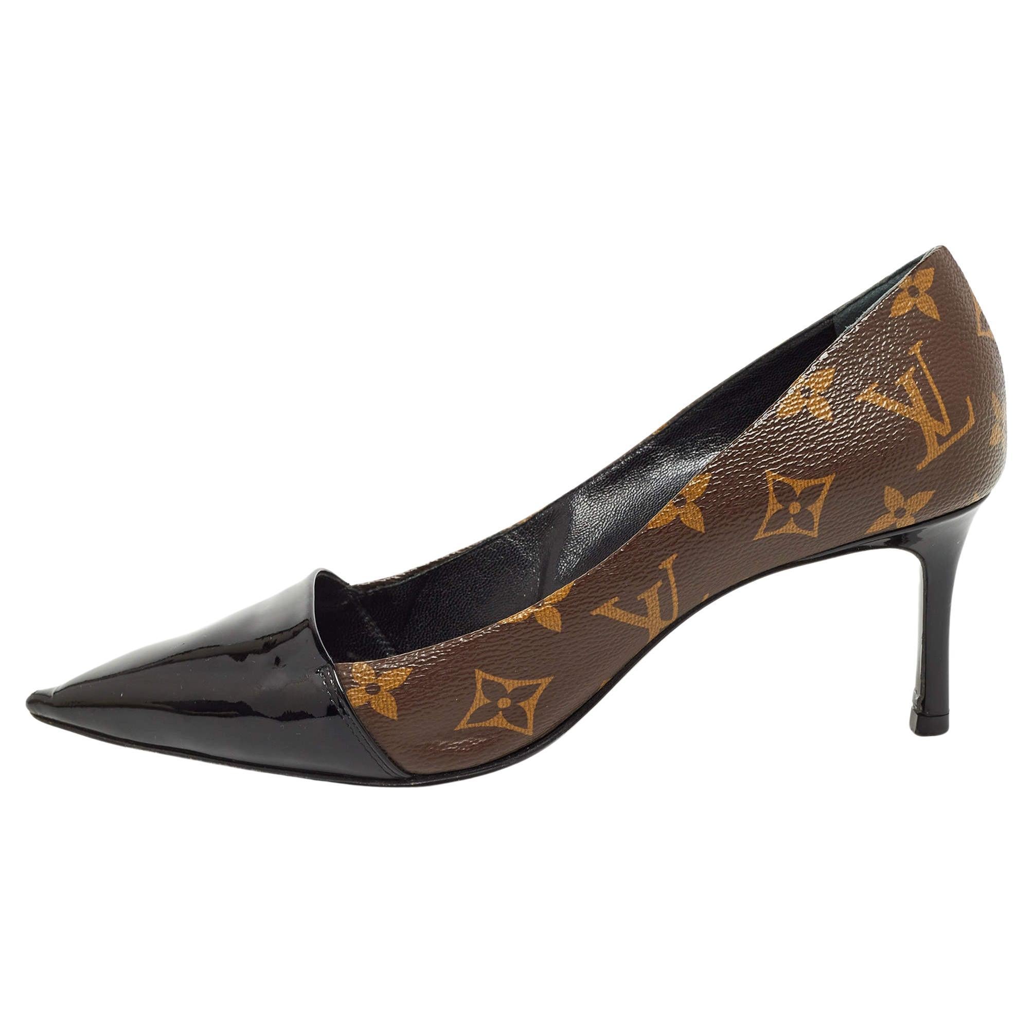 Louis vuitton monogram pumps clearance