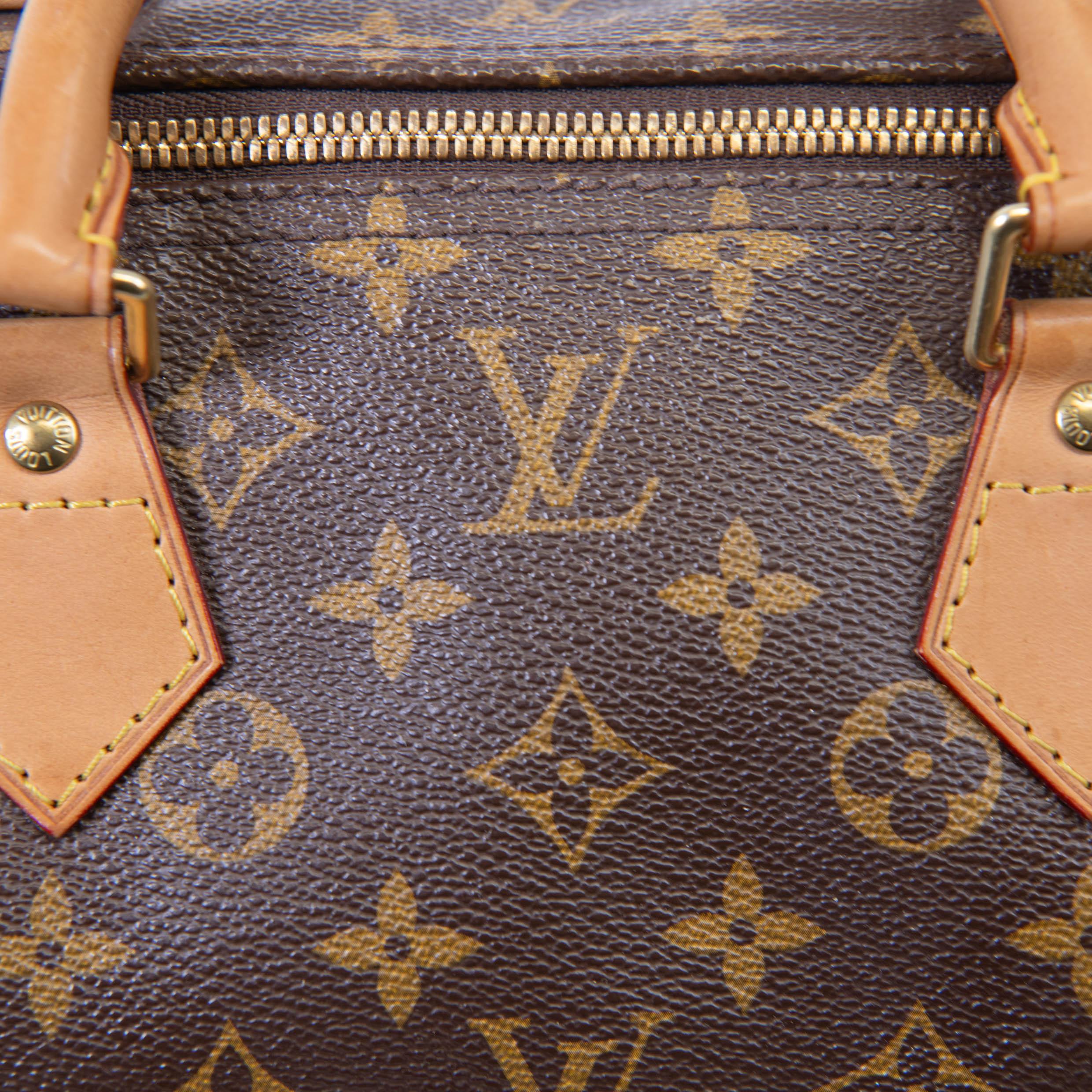 Louis Vuitton Brown Monogram Canvas Bandoulière Keepall 40 2