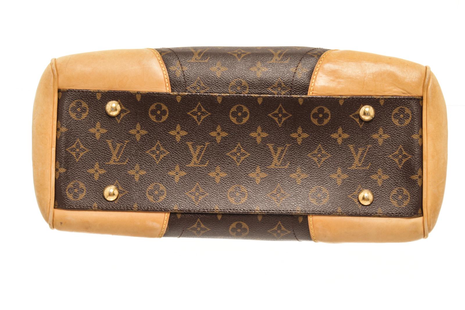 Louis Vuitton Brown Monogram Canvas Beverly GM Bag In Good Condition In Irvine, CA