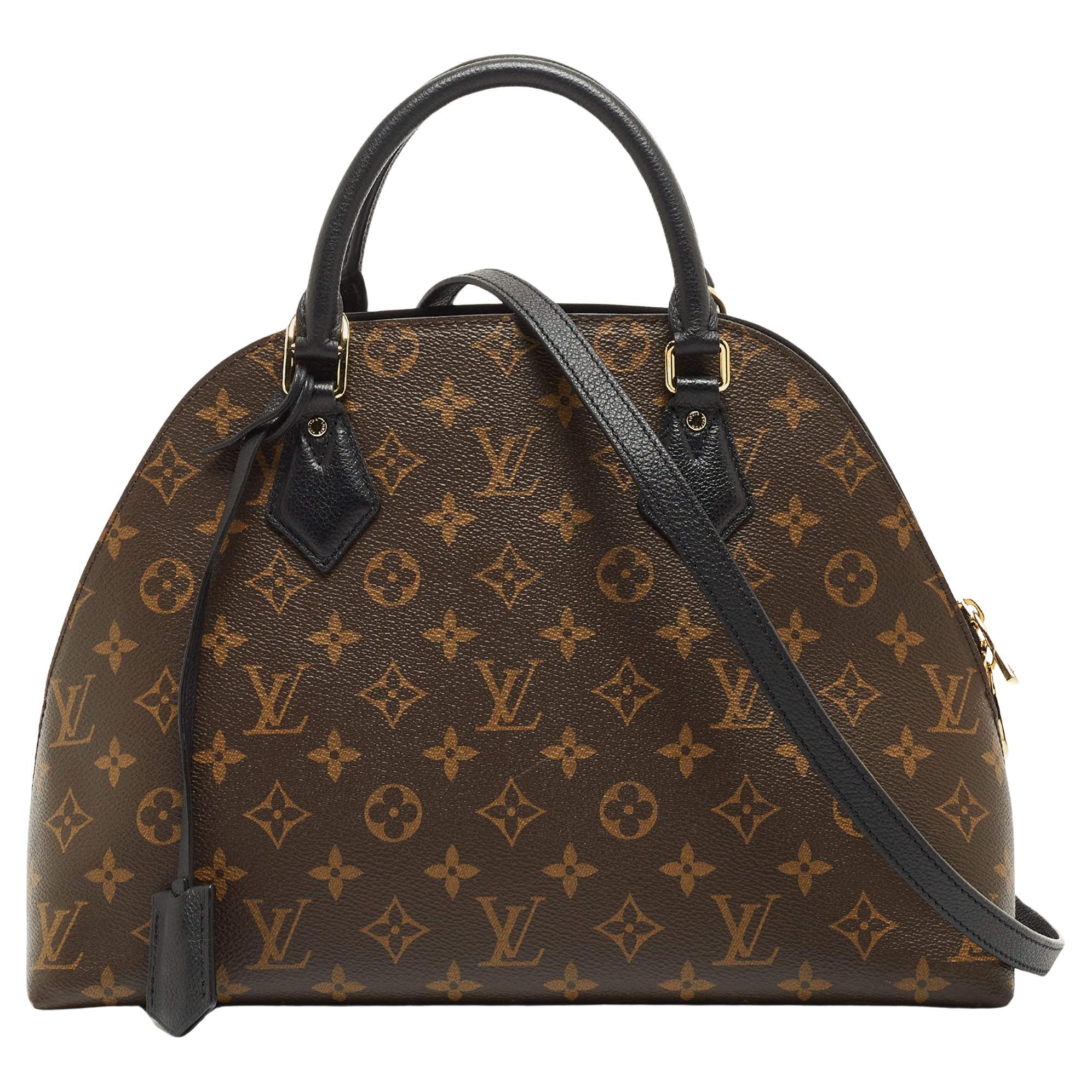 Louis Vuitton Brown Monogram Canvas BNB Alma Shoulder Bag