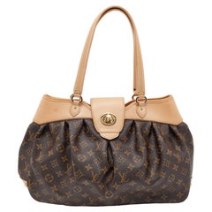 Lot - Louis Vuitton Boetie MM Canvas Shoulder Bag