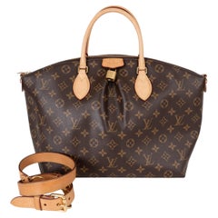 Bolso BOETIE MM de Louis Vuitton en lona Monogram marrón
