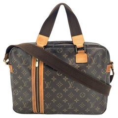 Louis Vuitton Brown Monogram Canvas Bosphore Shoulder Briefcase Bag