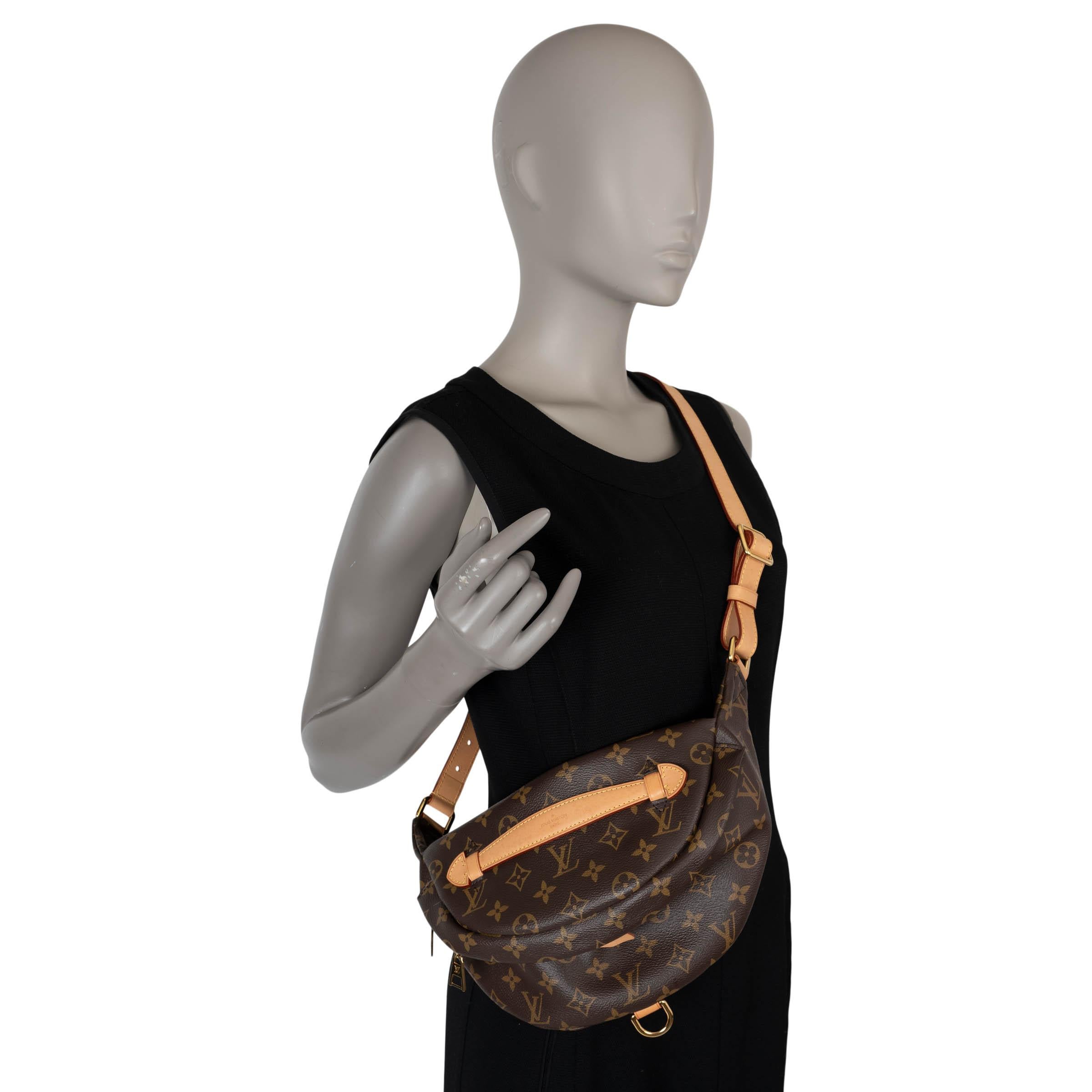 LOUIS VUITTON brown Monogram Canvas BUMBAG Belt Bag 3