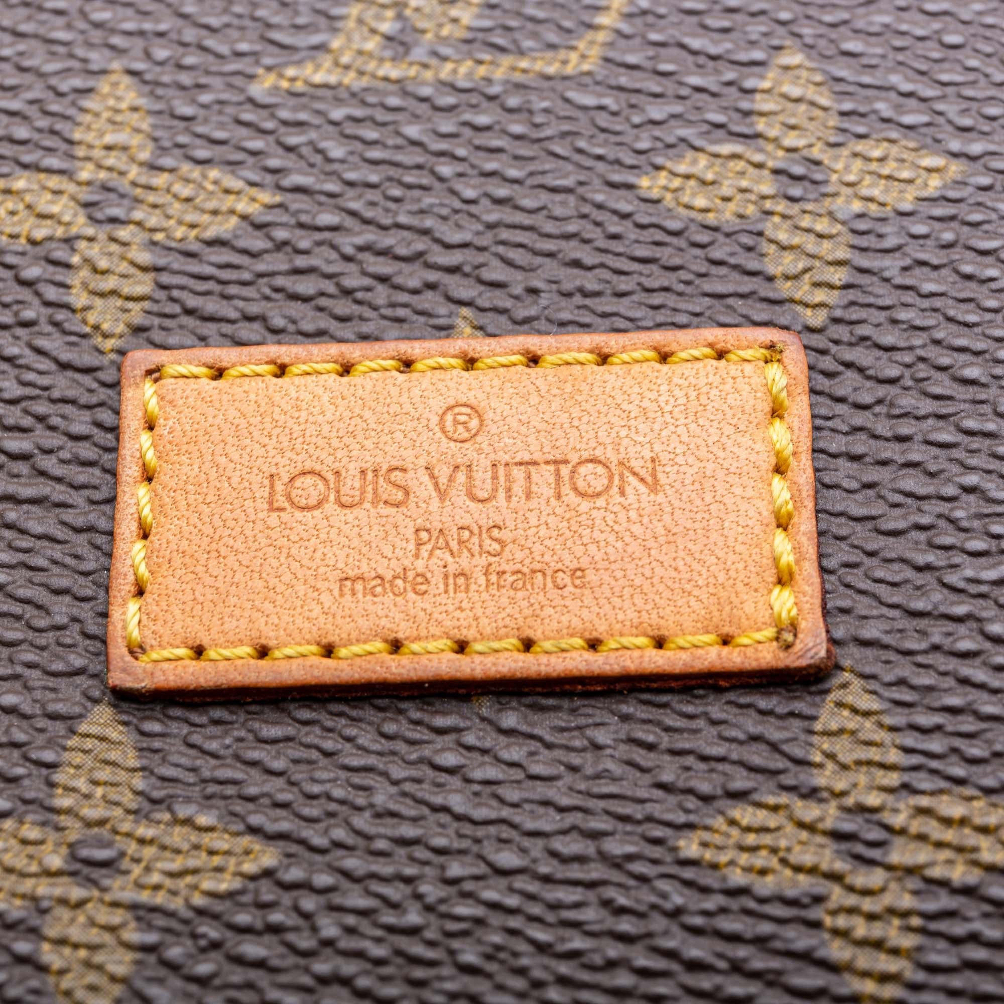 Louis Vuitton Brown Monogram Canvas Canvas Monogram Saumur 43 France 1