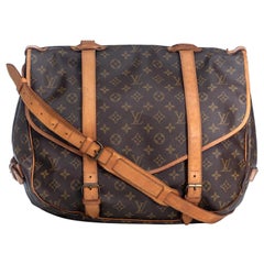 Louis Vuitton Brown Monogram Canvas Canvas Monogram Saumur 43 France