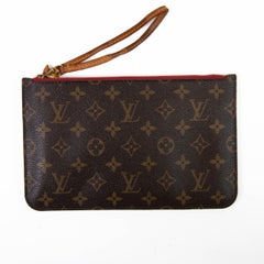 Louis Vuitton Brown Monogram Canvas Cherry Neverfull MM GM Pochette