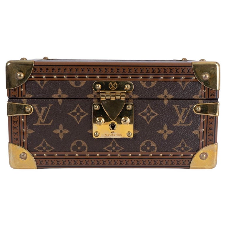 LOUIS VUITTON toile marron Monogramme COFFRET TRESOR 24 Sac