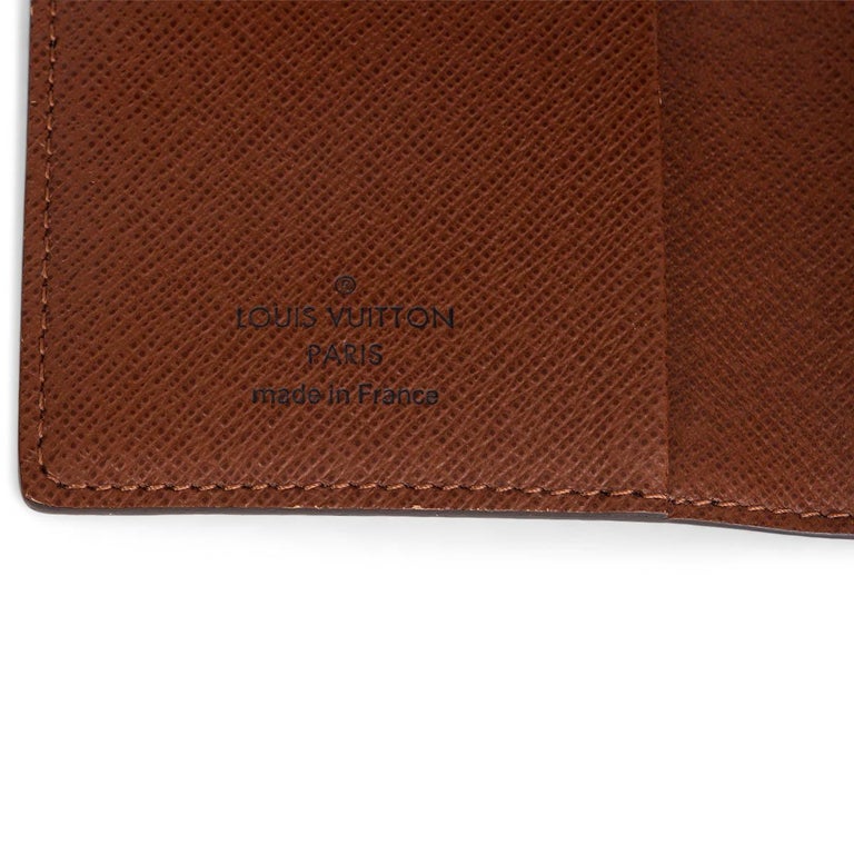 Louis Vuitton LV Monogram Coated Canvas Card Case - Brown Wallets,  Accessories - LOU787613