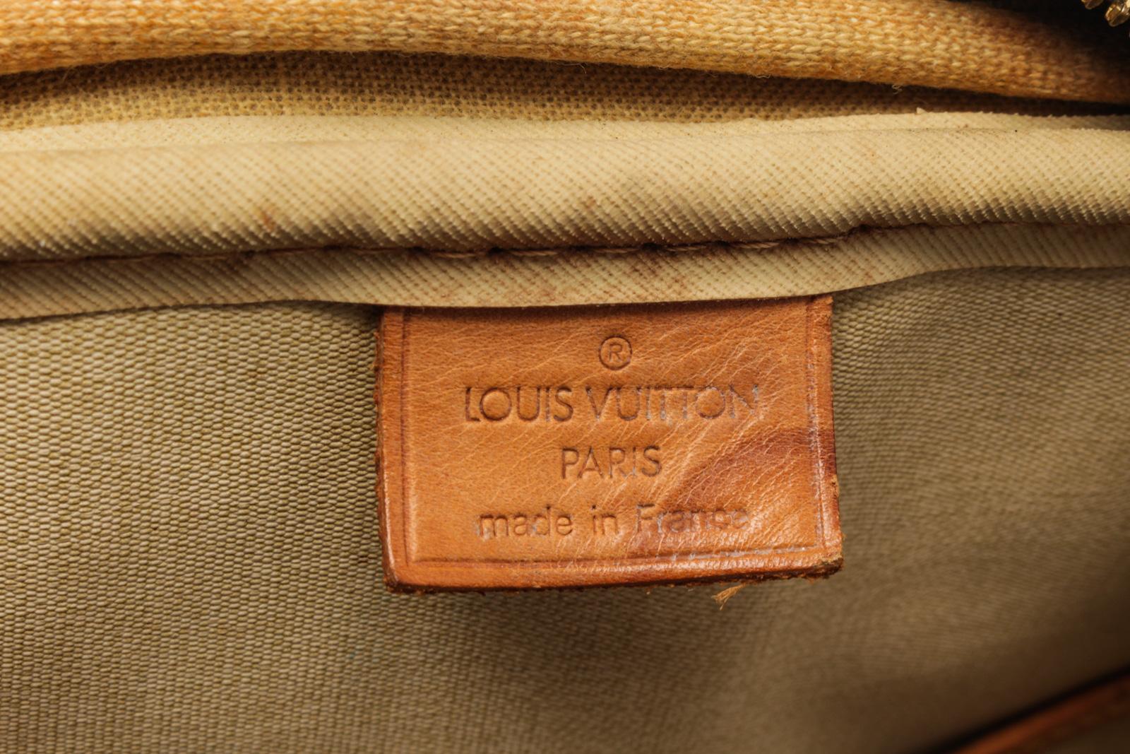 Louis Vuitton Brown Monogram Canvas Deauville Satchel Bag 6