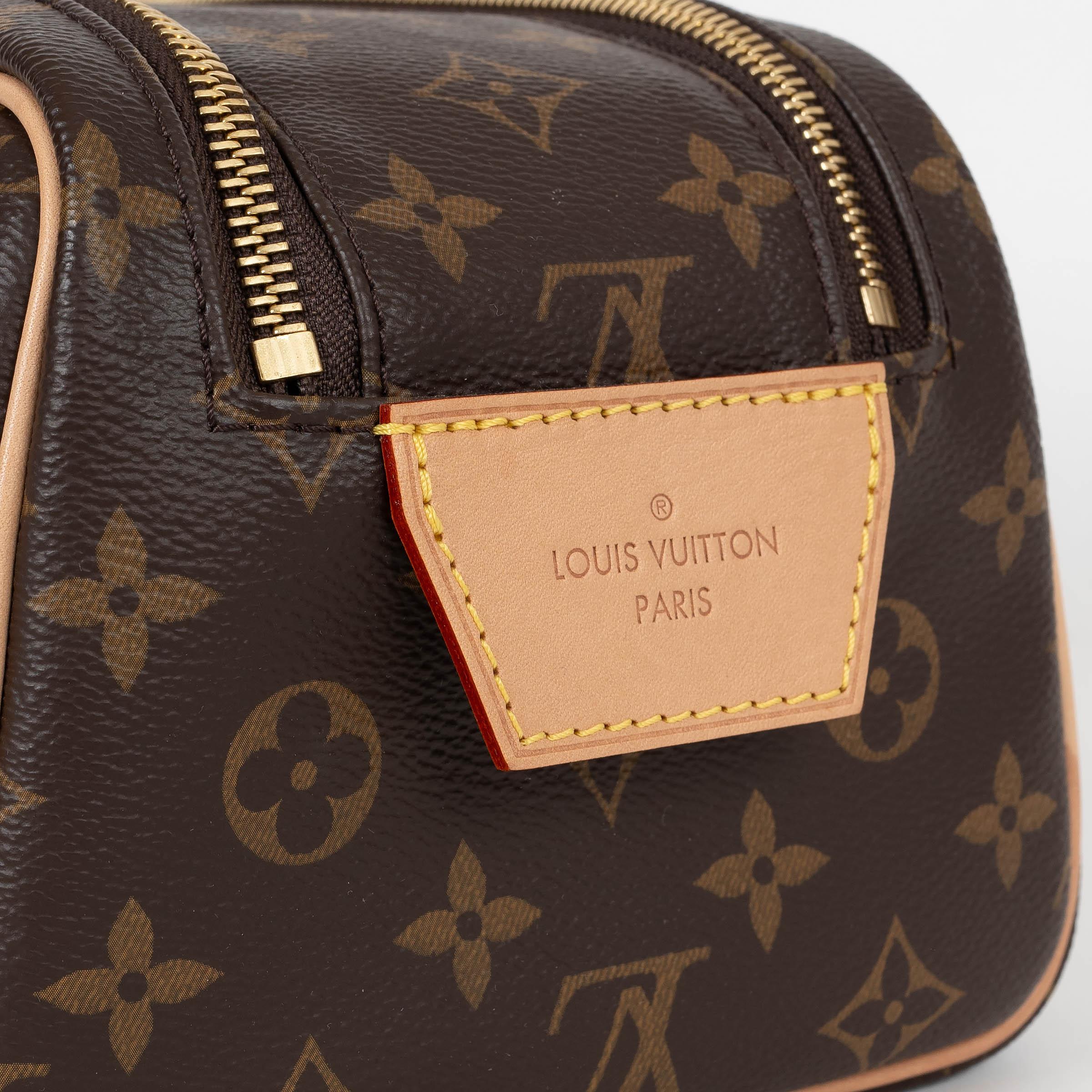 LOUIS VUITTON brown Monogram Canvas DOPP KIT Bag 1
