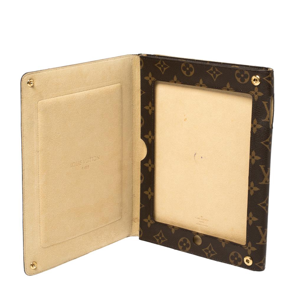 Louis Vuitton Brown Monogram Canvas Foldable iPad Case 2