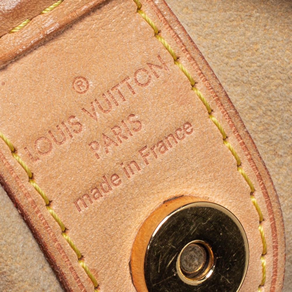 Louis Vuitton Brown Monogram Canvas Galleria PM Bag In Good Condition In Dubai, Al Qouz 2