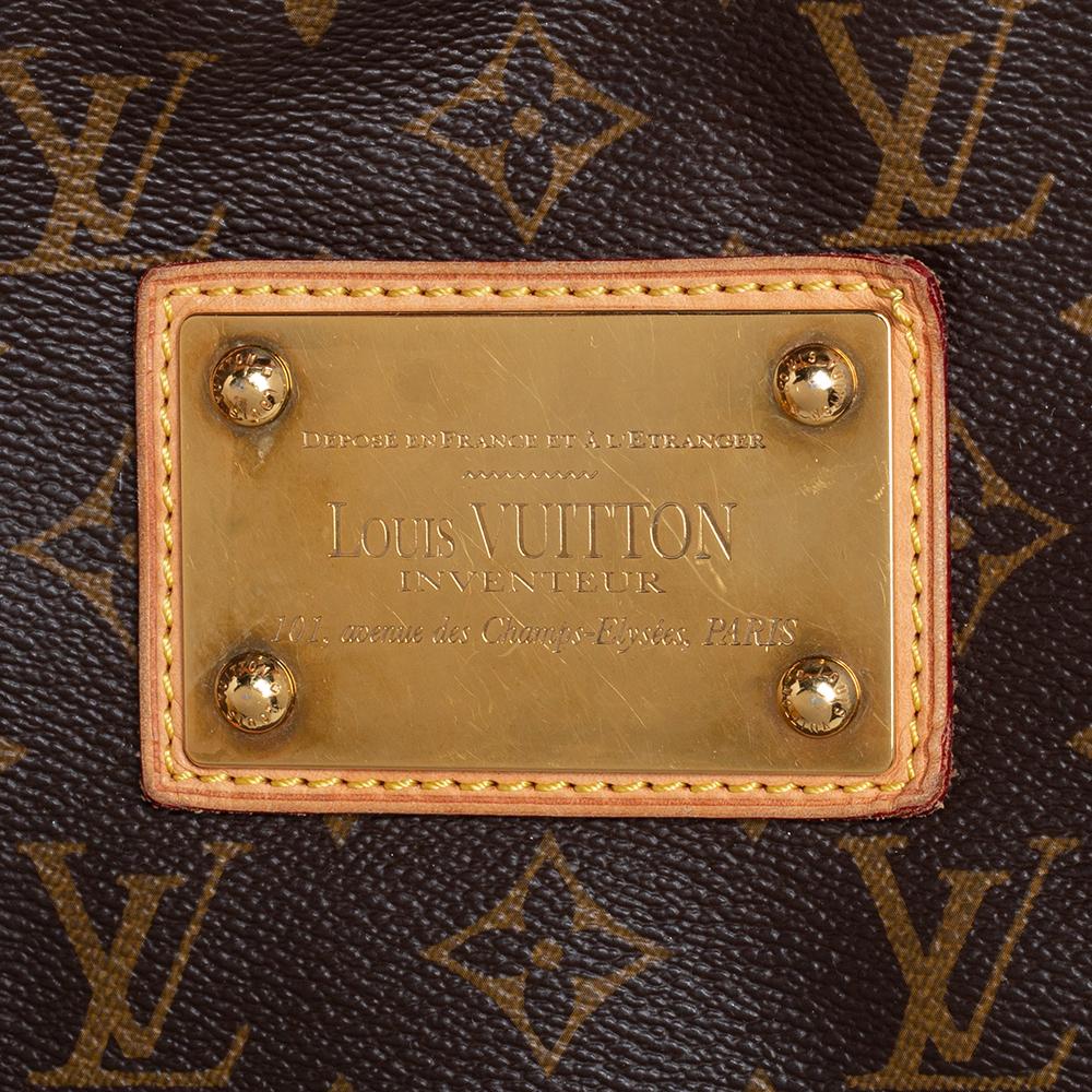 Women's Louis Vuitton Brown Monogram Canvas Galleria PM Bag