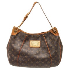 Louis Vuitton Brown Monogram Canvas Galliera PM Hobo Bag