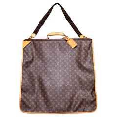 Louis Vuitton Brown Monogram Canvas Garment Travel Bag