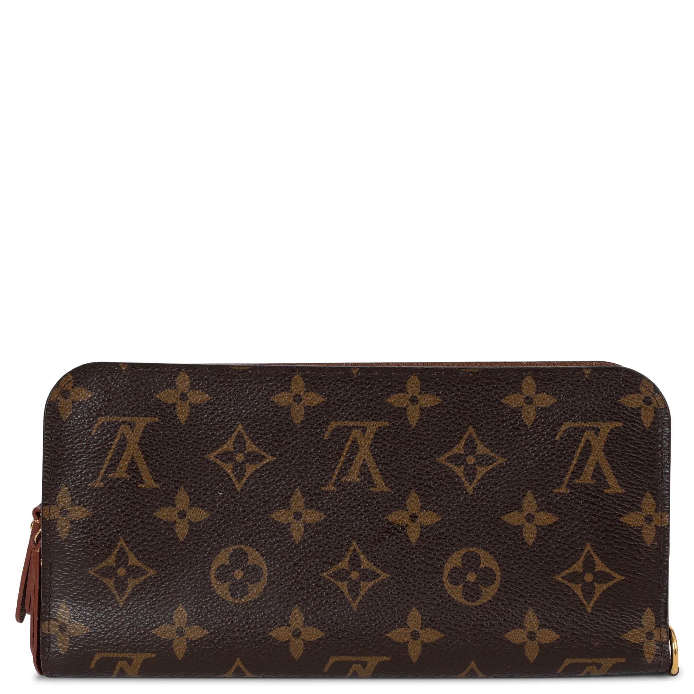 Nero Portafoglio LOUIS VUITTON marrone in tela Monogram INSOLITE in vendita