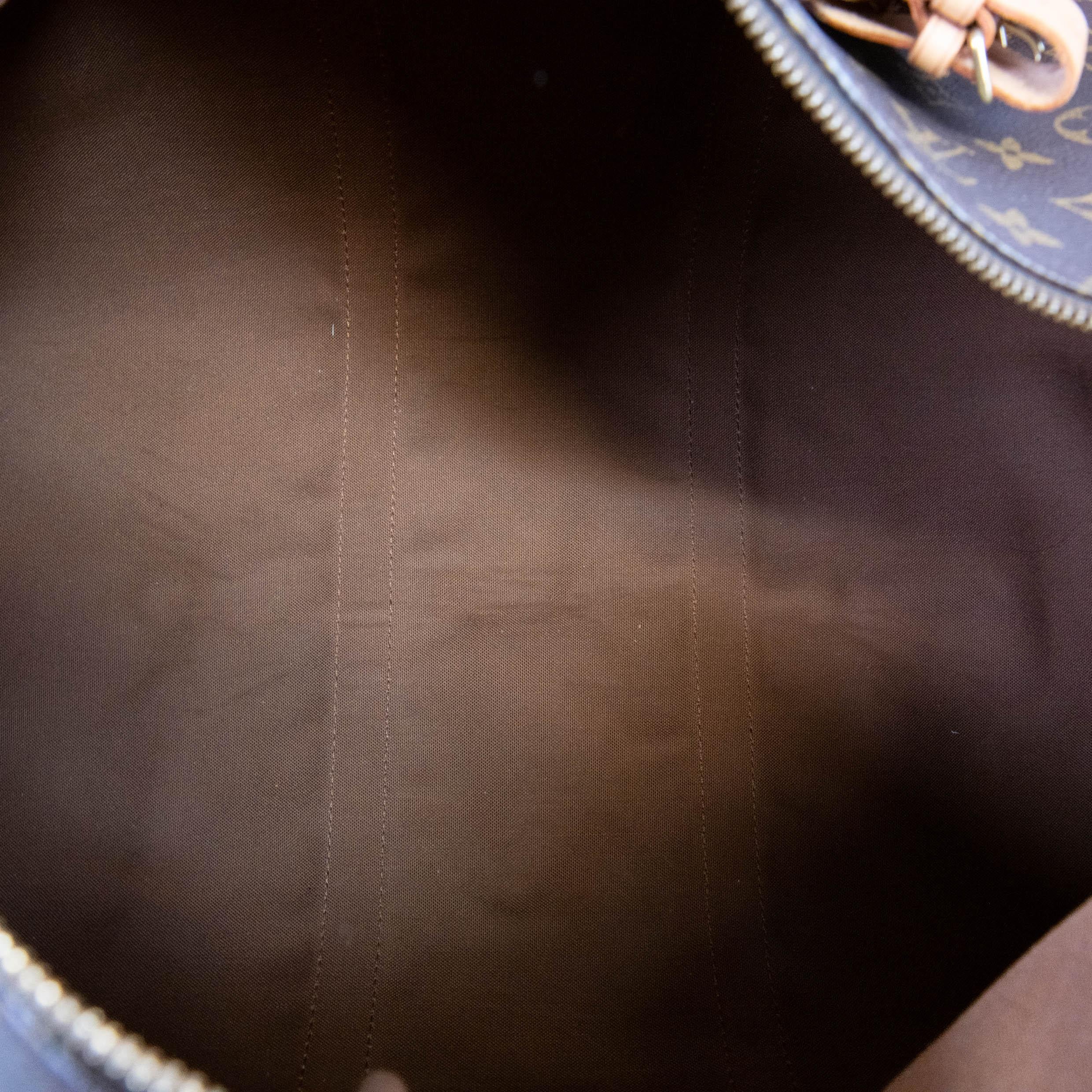 Louis Vuitton Brown Monogram Canvas Keepall 50 2