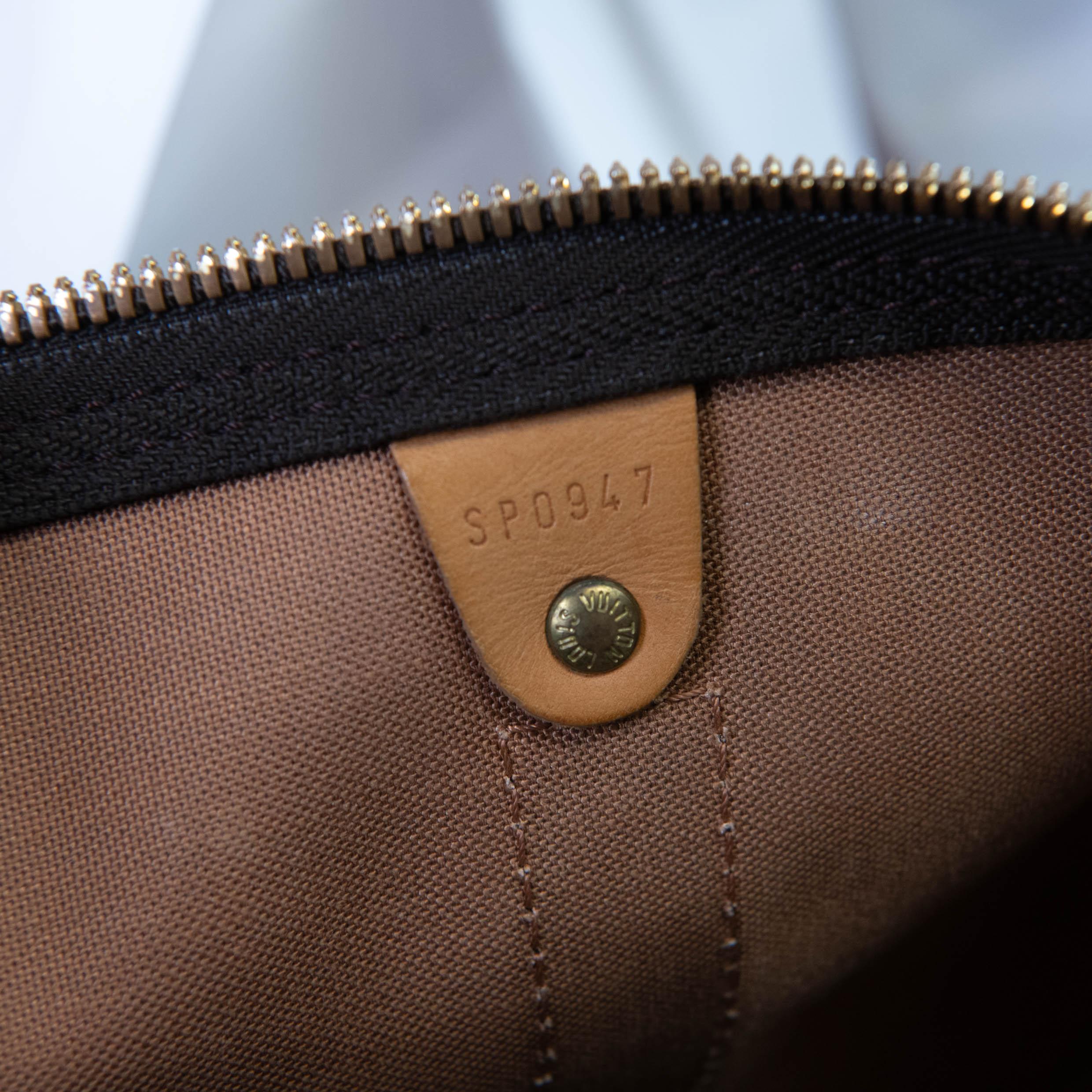 Louis Vuitton Brown Monogram Canvas Keepall 50 3