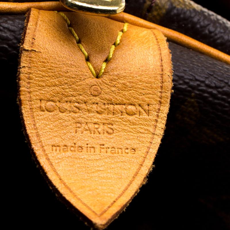Louis Vuitton Brown Monogram Canvas Keepall Bandouliere 60 Bag 6