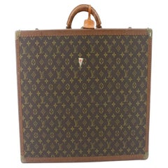 Louis Vuitton Brown Monogram Canvas Leather Bisten 65 cm Travel Bag