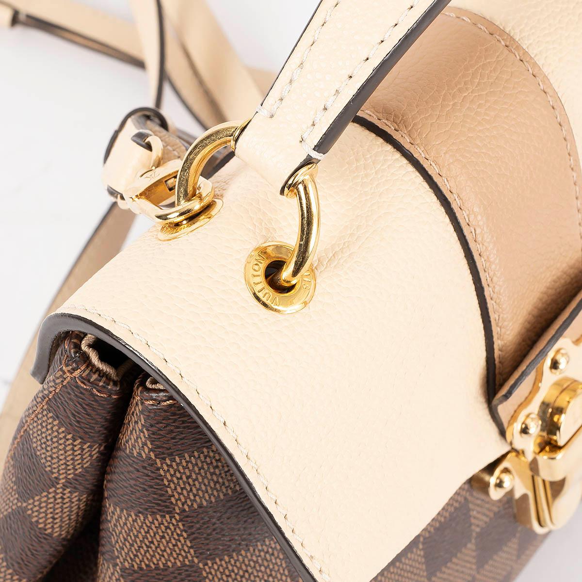 LOUIS VUITTON brown Monogram canvas & leather CLAPTON Backpack Bag 1