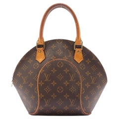 Louis Vuitton Brown Monogram Canvas Leather Ellipse PM Bag