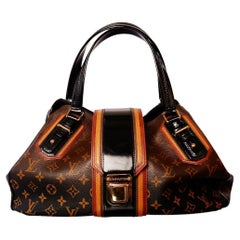Louis Vuitton Brown Monogram Canvas Leather Mirage Griet Handbag
