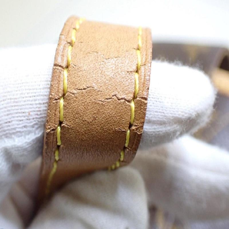 Louis Vuitton Brown Monogram Canvas Leather Montsouris MM Backpack 2