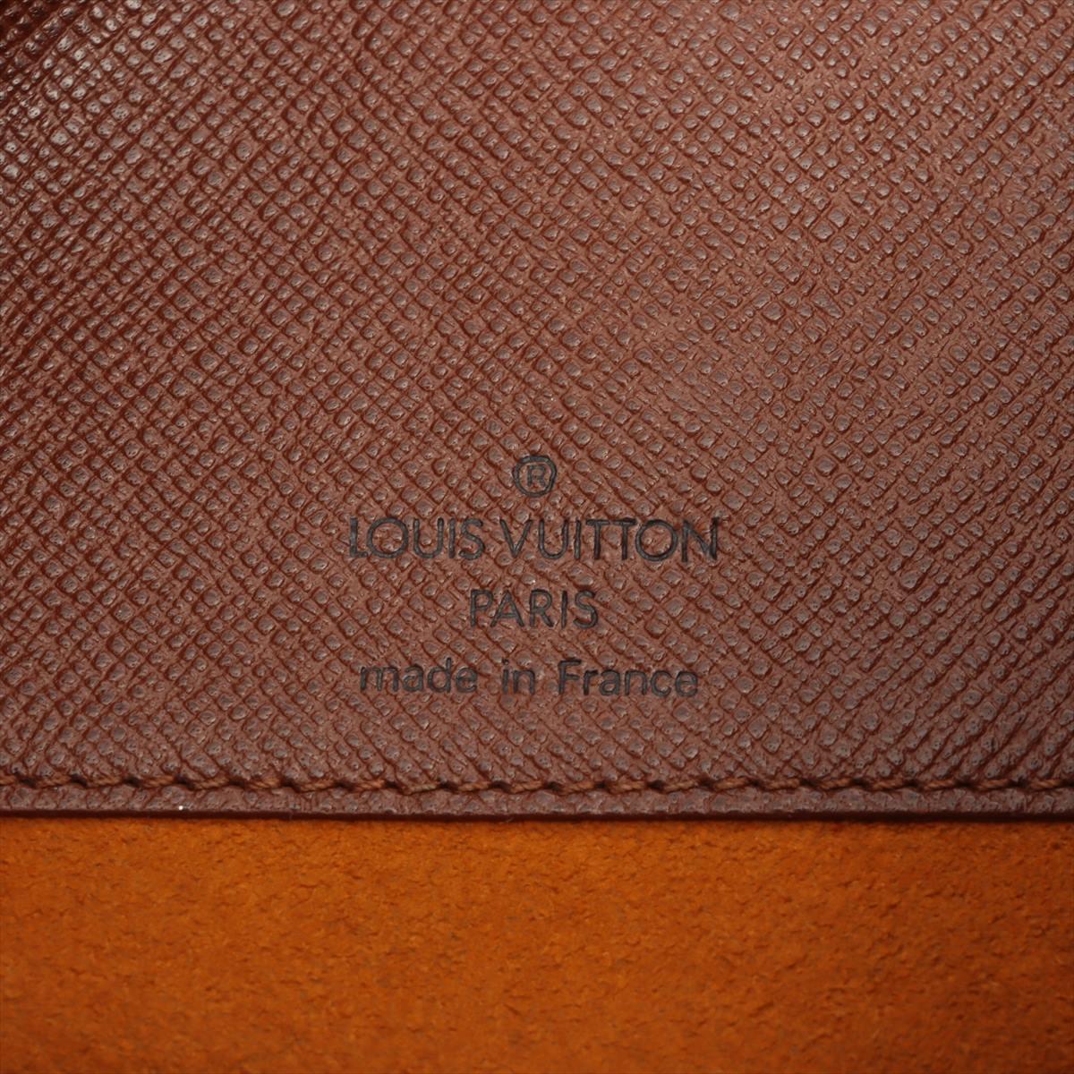 Louis Vuitton Brown Monogram Canvas Leather Musette Salsa Short Strap GM Bag 1