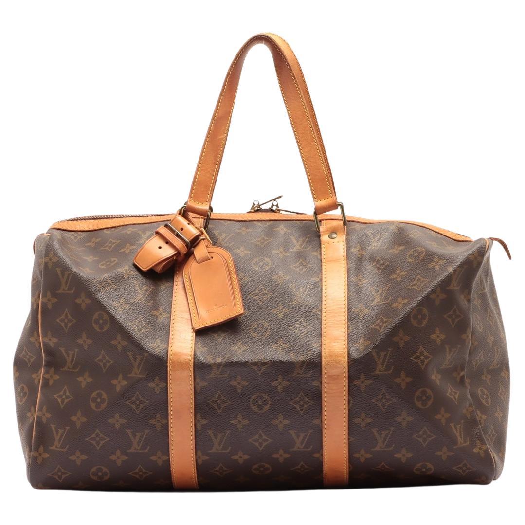 Louis Vuitton Blue Epi Leather Keepall 55 cm Duffle Bag Luggage at