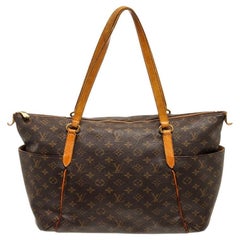 Louis Vuitton Brown Monogram Canvas Leather Totally GM Bag