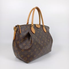 Louis Vuitton Brown Monogram Canvas Leather Turenne MM Handbag