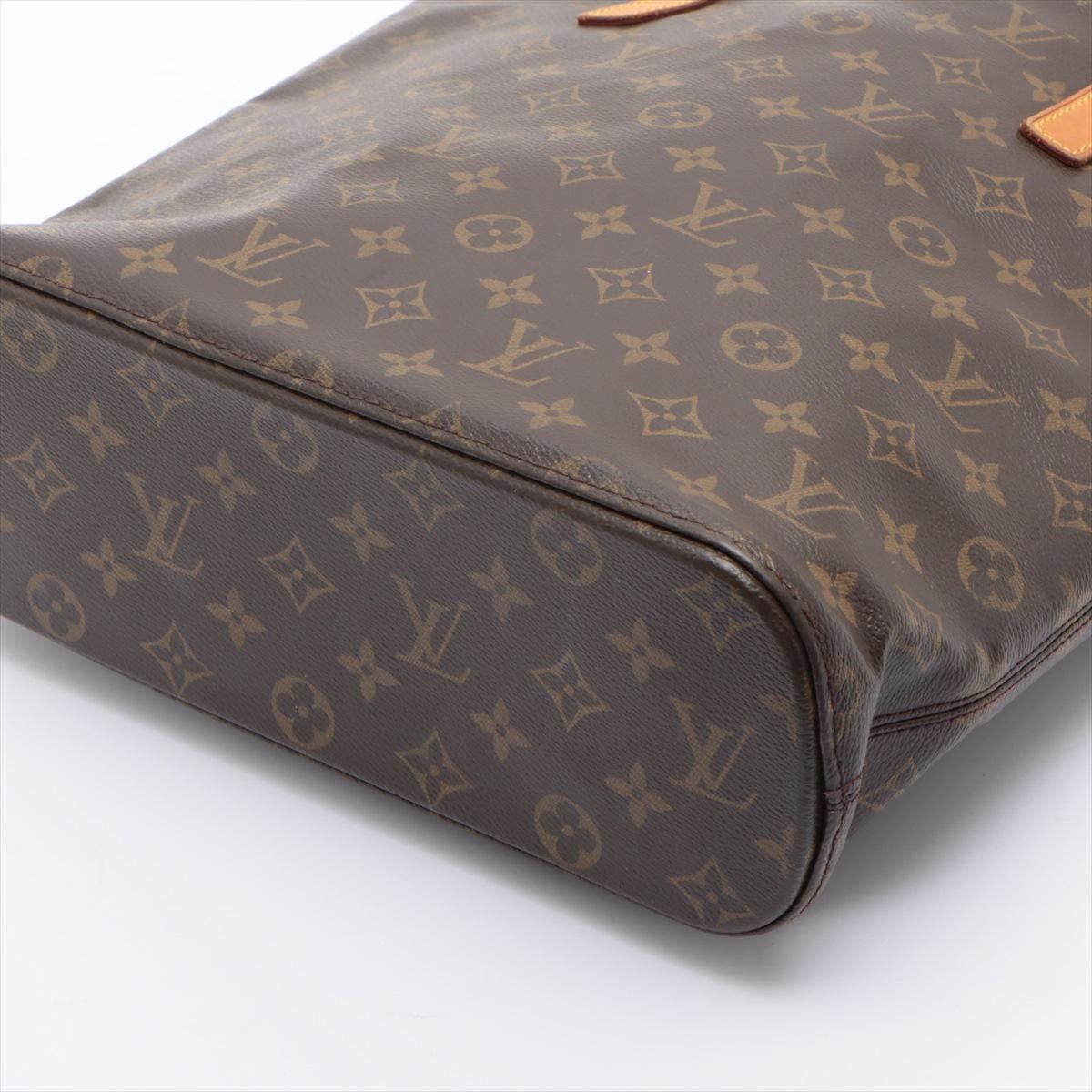 Black Louis Vuitton Brown Monogram Canvas Leather Vavin GM Tote Bag