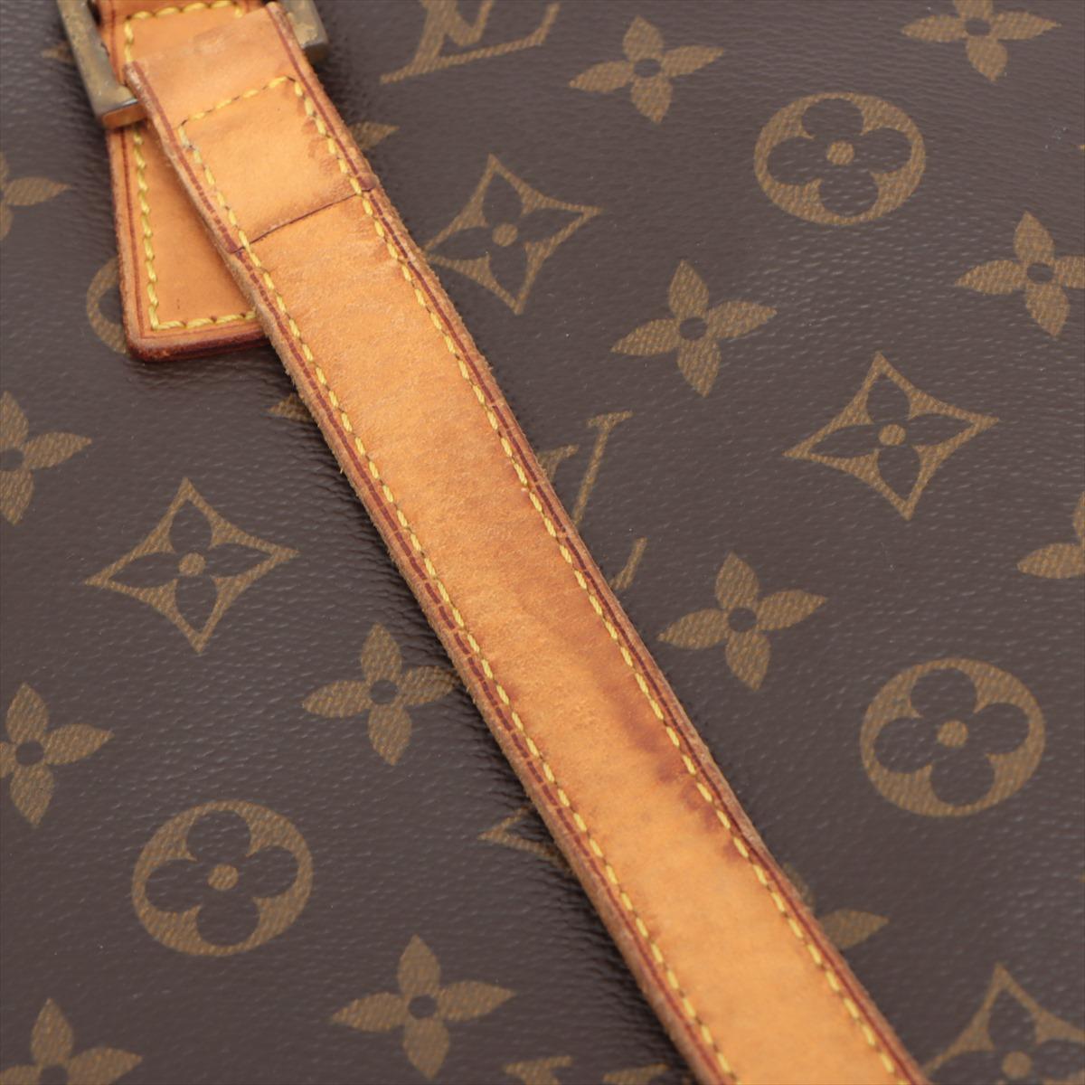 Women's Louis Vuitton Brown Monogram Canvas Leather Vavin GM Tote Bag