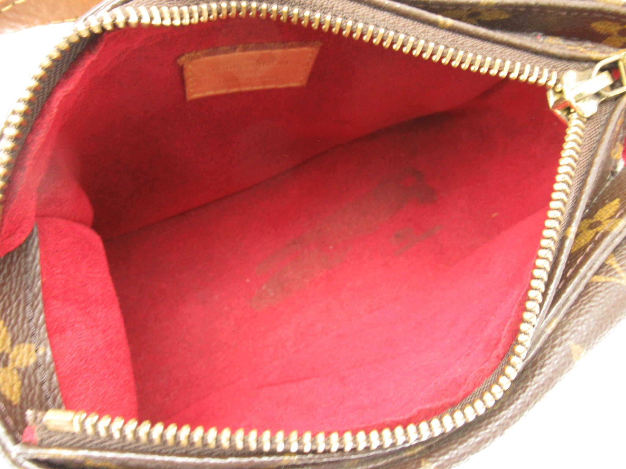 Louis Vuitton Brown Monogram Canvas Leather Viva Cite GM Shoulder Bag 1