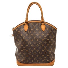 Louis Vuitton Brown Monogram Canvas Lockit Vertical Tote Bag