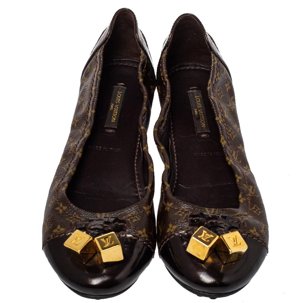 louis vuitton ballerina flats